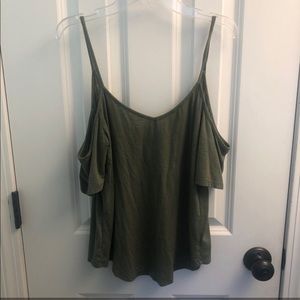 Cold shoulder top